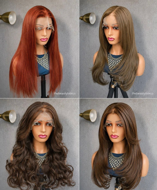 Luxury high end futura blended wigs