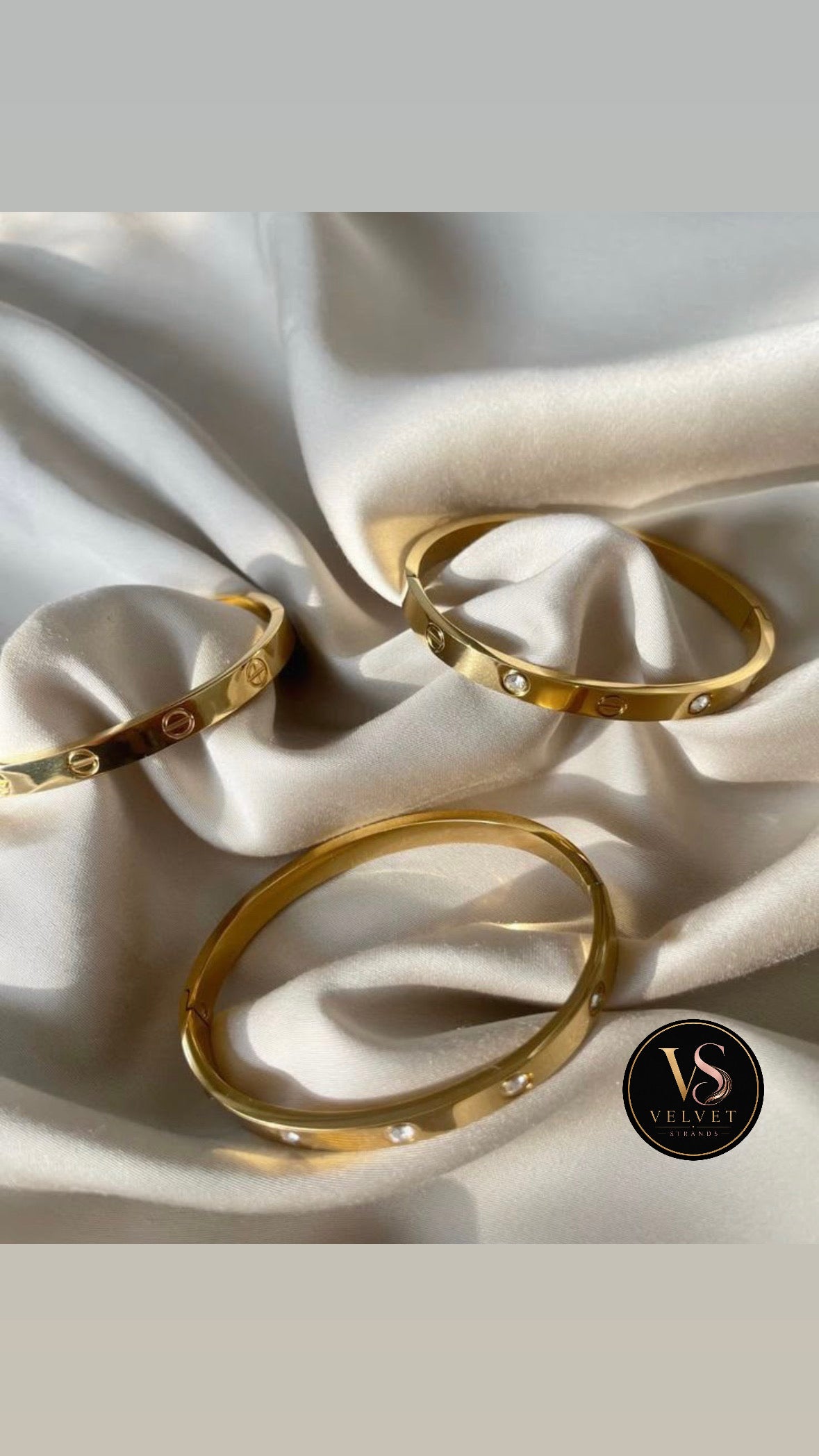 Tarnish free bangles Dreamy 3 piece