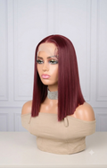 Riri Burgundy Lace Front Wig(human blend)
