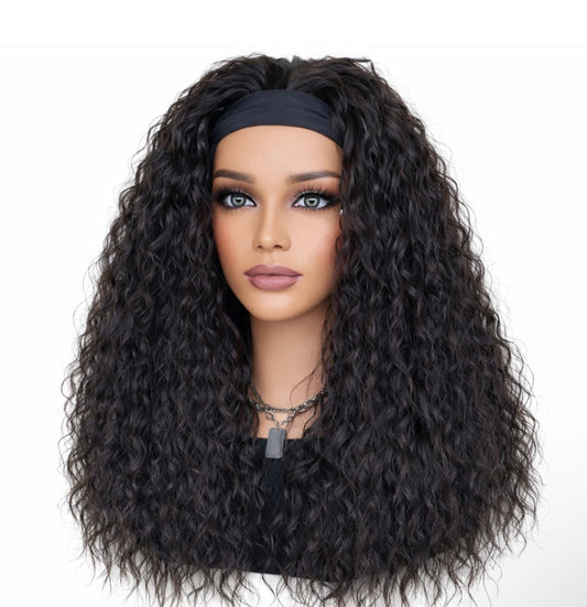 Velvet Noir Headband Wig