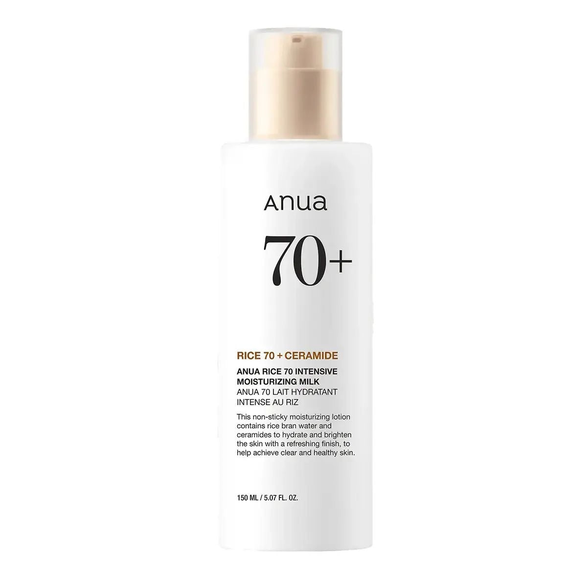 Anua Rice 70 Intensive Moisturising Milk