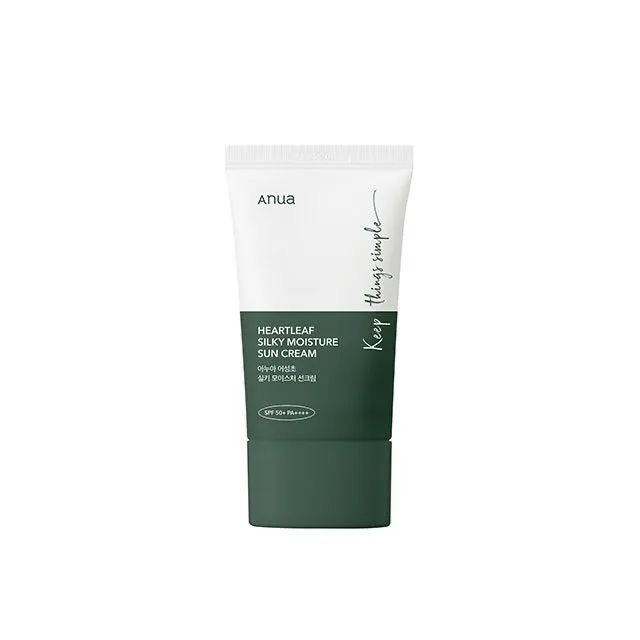 Anua Heartleaf Silky Moisture Sun Cream