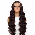 The Stella Dark Brown Front Lace Wig