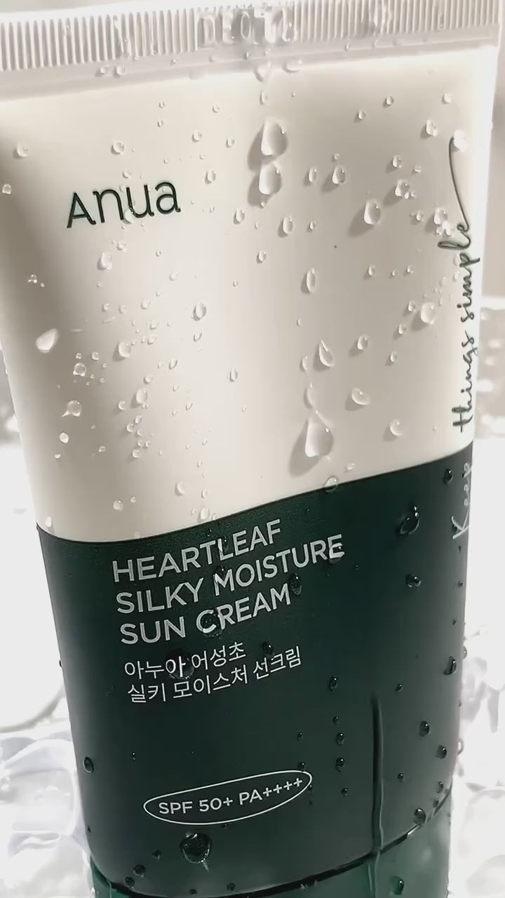 Heartleaf Silky Moisture Sun Cream